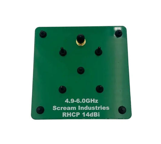 Патч антена Scream Industries 5.8GHz 14dBi RHCP SMA для FPV DT2033UA фото