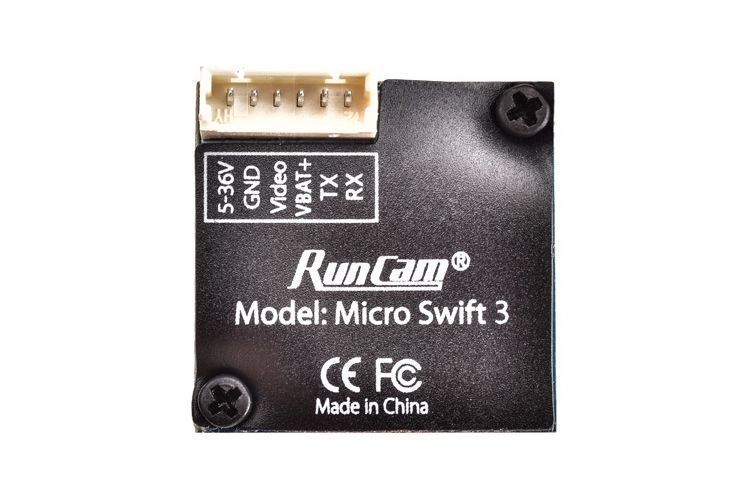 Камера FPV мікро RunCam Micro Swift 3 CCD 1/3" 4:3 (M12 2.3мм) DT1638UA фото