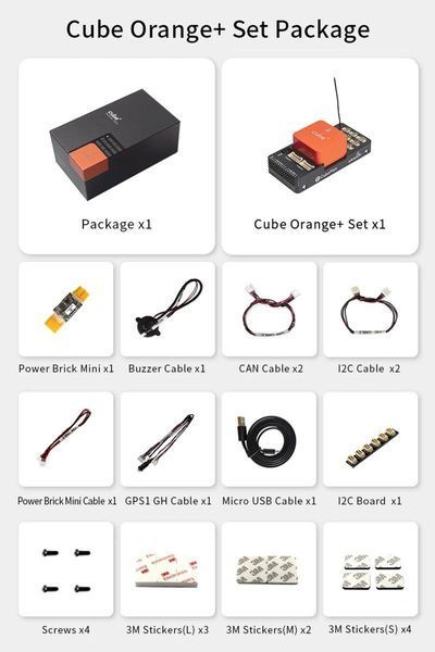 Польотний контролер PixHawk Cube Orange Standard Set + ADS-B CubePilot DT2233UA фото
