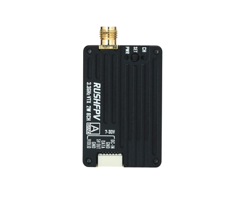 Відеопередавач Rushfpv 3.3G 2W VTX Transmitter Module з антеною 3.3 ГГц 666 фото