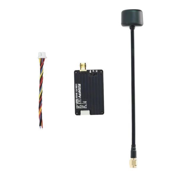 Відеопередавач Rushfpv 3.3G 2W VTX Transmitter Module з антеною 3.3 ГГц 666 фото
