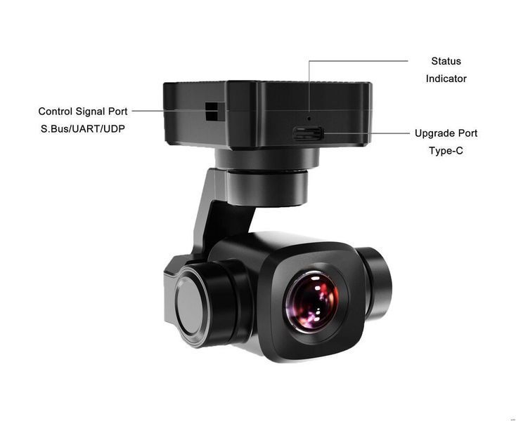 Камера з підвісом 4K 8MP Ultra HD 6X /1.7" Sony Sensor HDR A8 mini Siyi DT1597UA фото