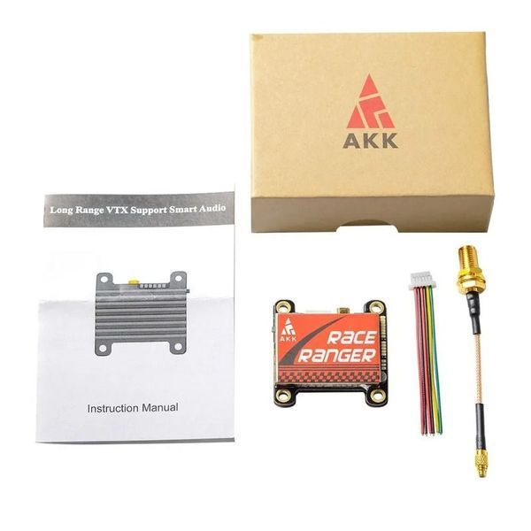 Відеопередавач VTX 5.8GHz 1.6W 40CH Race Ranger AKK DT1548UA фото