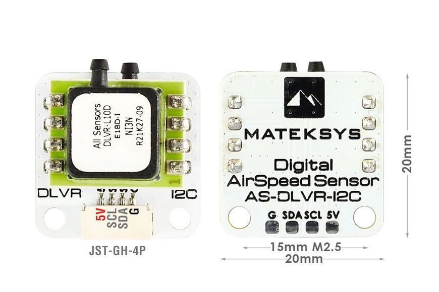 Датчик повітряної швидкості Matek AS-DLVR-I2C DT2889UA фото