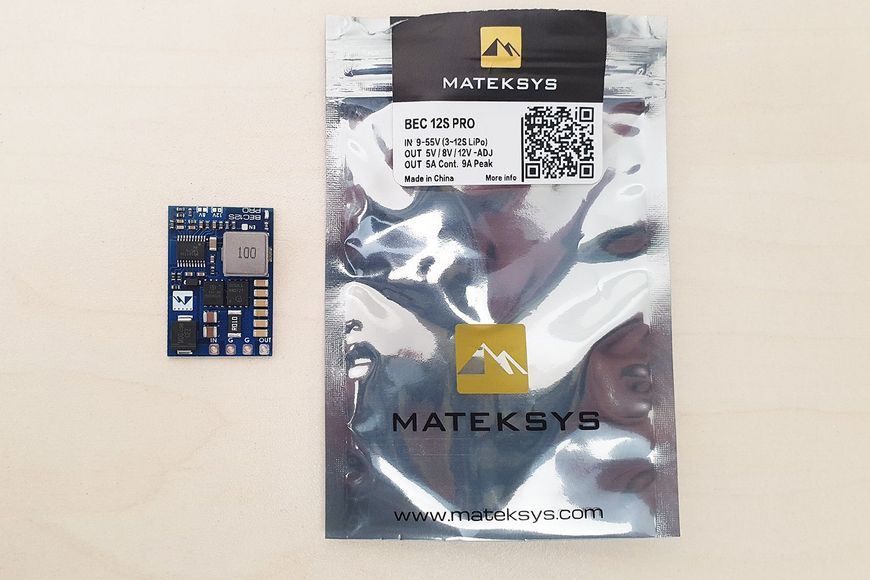 Регулятор живлення Matek BEC 12S PRO 6-55V - 5V/8V/12V 5A DT3000UA фото