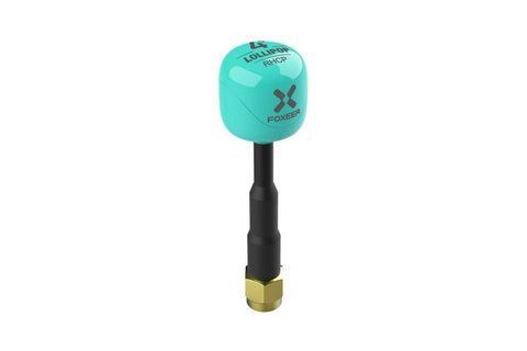 Антена 5,8 ГГц Foxeer Lollipop 4+ RHCP RPSMA 1шт (бірюзовий) DT2095UA фото