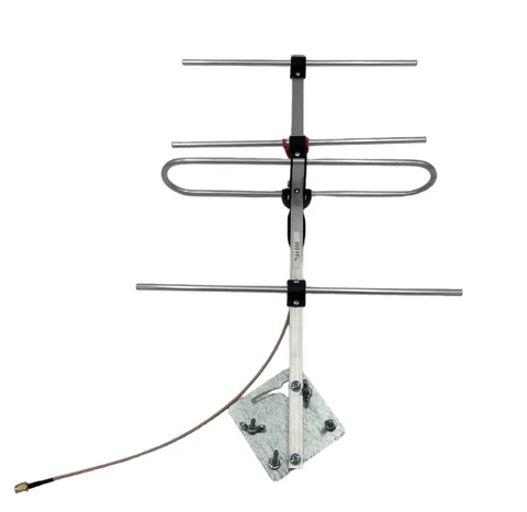 Направлена антена mini Yagi 730 МГц з підсиленням 8.6dBi, 4 секції SMA DT1945UA фото