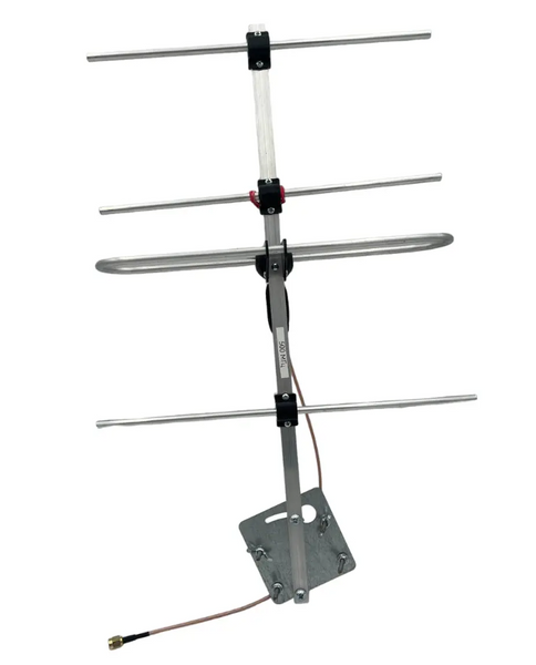 Направлена антена mini Yagi 730 МГц з підсиленням 8.6dBi, 4 секції SMA DT1945UA фото