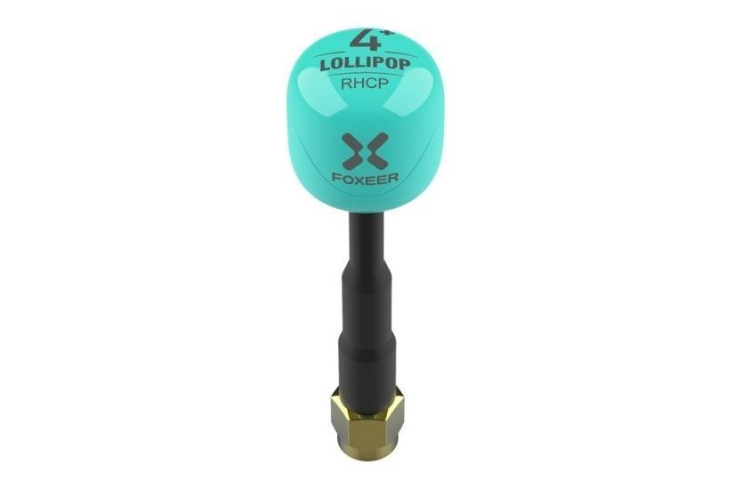 Антена 5,8 ГГц Foxeer Lollipop 4+ RHCP RPSMA 1шт (бірюзовий) DT2095UA фото
