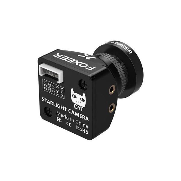 Камера 1/3" 1200TVL Cat 3 Mini Black Foxeer DT1601UA фото