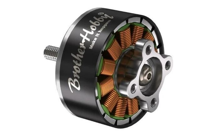 Мотор BrotherHobby Avenger V4 32.5x12 950KV DT1801UA фото