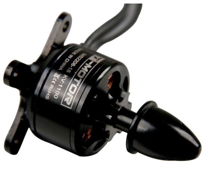 Мотор T-Motor MS2208-18 KV1100 2-3S 110W для мультикоптерів DT1701UA фото