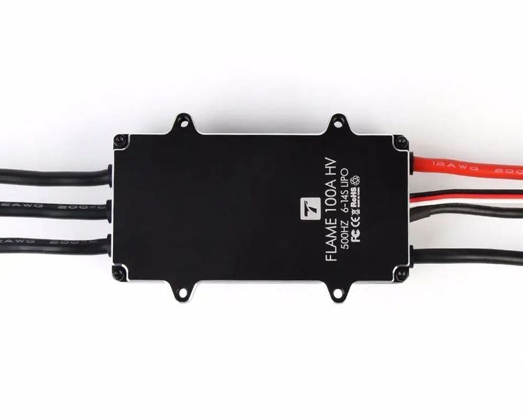 Регулятор обертів двигуна ESC 6-14S FLAME 100A HV 14S T-Motor DT2708UA фото