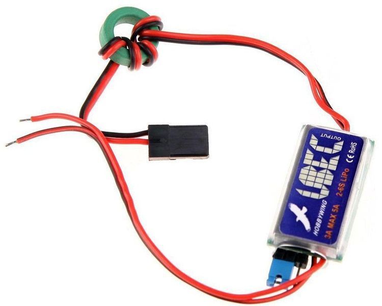 Регулятор живлення бортової електроніки UBEC 3A (5V/3A, 6V/3A) 2-6S HobbyWing DT2902UA фото