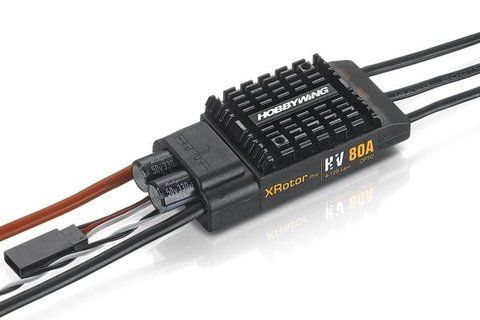 Безколекторний регулятор ходу HOBBYWING XRotor Pro 80A HV OPTO 6-12S для мультикоптерів DT2760UA фото