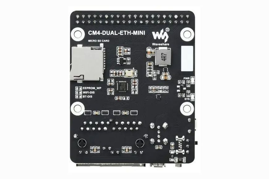 Плата розширення Mini Dual Gigabit для Raspberry PI CM4 (2xEthernet, USB) DT2696UA фото