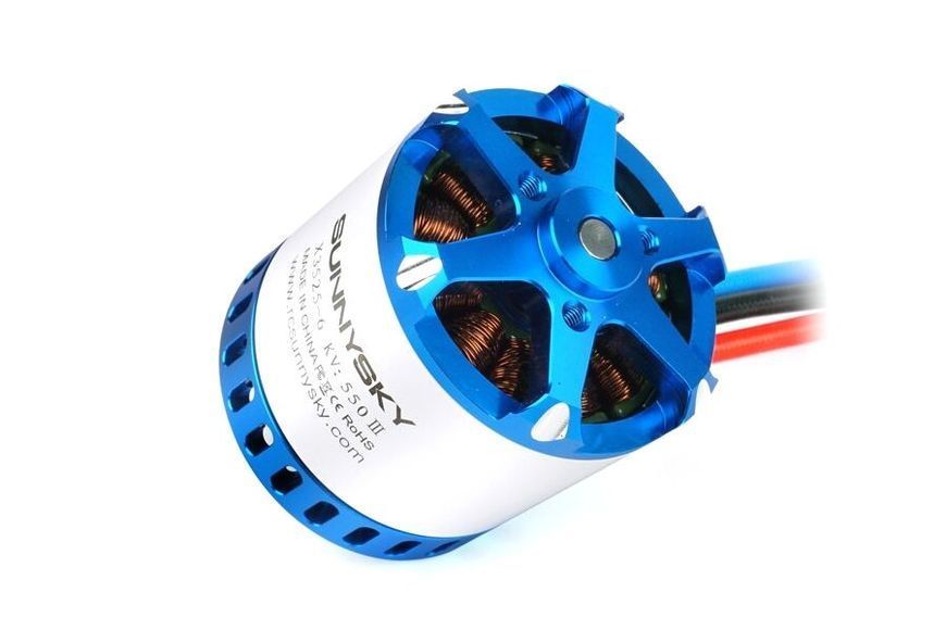 Мотор для літаків SunnySky X3525 V3 KV550 DT1808UA фото