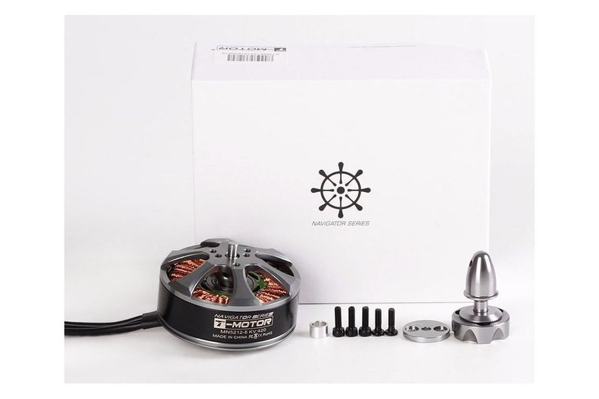 Мотор T-Motor MN5212 KV420 для мультикоптерів DT1708UA фото