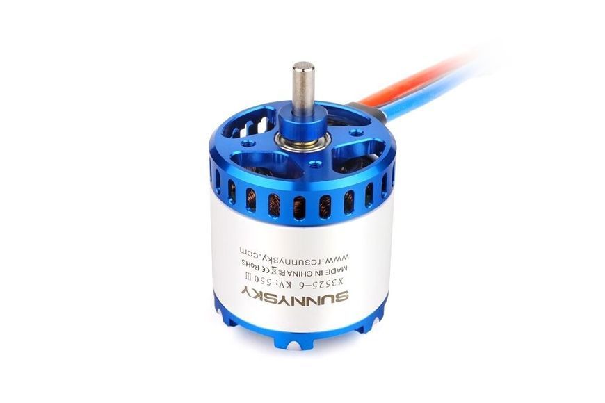 Мотор для літаків SunnySky X3525 V3 KV550 DT1808UA фото