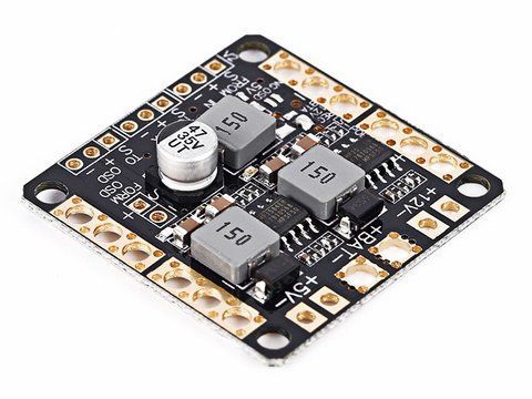 Плата розподілу живлення з BEC 5V, 12V та LC фільтром DT3010UA фото