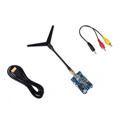 VRX 1G3 1.2-1.3G 9Ch Readytosky видеоприемник + диполь антенна, для FPV дронов на 9 каналов DT1855UA фото