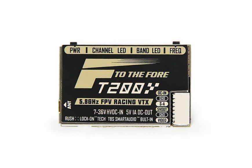 Відеопередавач FPV T-Motor VTX FT200 5.8GHz 25-500mW DT1560UA фото