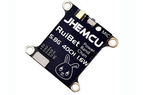 Відеопередавач FPV JHEMCU Tran-3016W 5.8GHz 25-1600mW 40 каналів DT1561UA фото