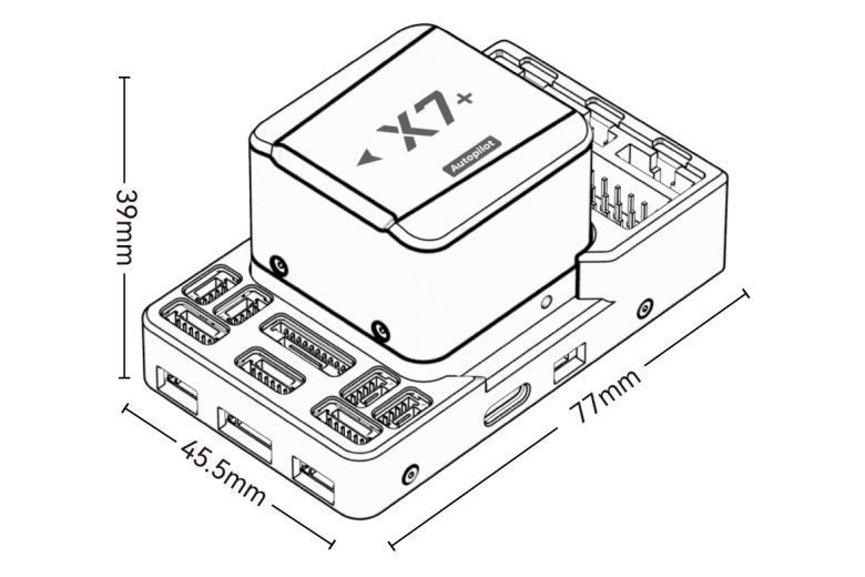 Політний контролер CUAV X7+ DT2297UA фото