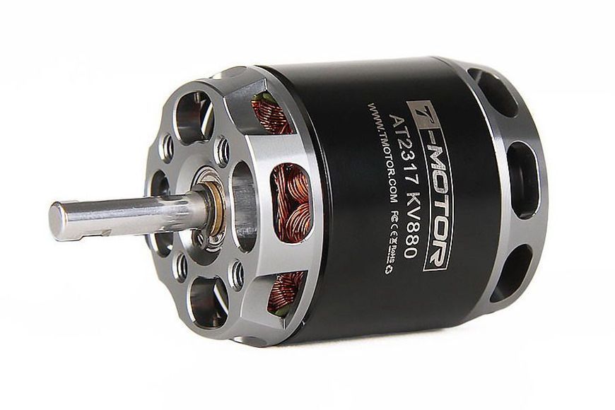 Мотор T-Motor AT2317 KV1400 700W 2-4S для літаків DT1811UA фото