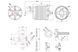 Мотор T-Motor AS2820 KV880 3-4S 626W для літаків DT1813UA фото 5