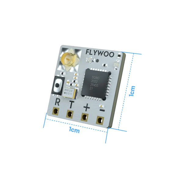 Приймач Flywoo TCXO 2.4G ELRS EL24P &mdash; ресівер із кварцовим генератором температурної компенсації 643 фото
