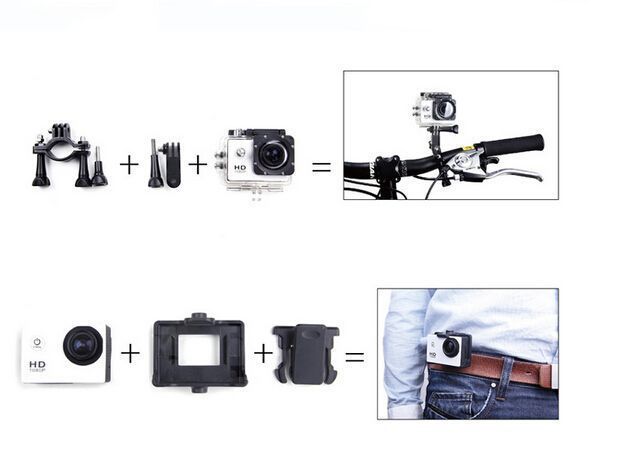 Екшн камера SJCam SJ4000 (білий) DT1664UA фото