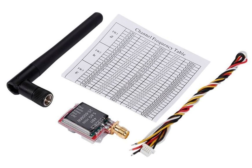 Відеопередавач FPV ReadyToSky 5.8 ГГц 25-600mW 48 каналів міні DT1564UA фото