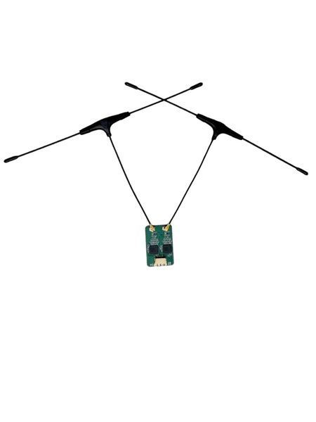Приймач Difly Nano RX ELRS 915 з двома антенами True diversity від українського виробника 654 фото