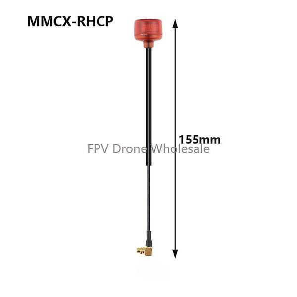 Антена для дрона Rush Cherry FPV 5.8G 155мм з розʼємом MMCX-JW та круговою поляризацією RHCP 404 фото
