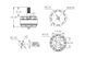 Мотор Tarot MT2205-II 2300KV 3-4S W CW (TL400H14) DT1765UA фото 3