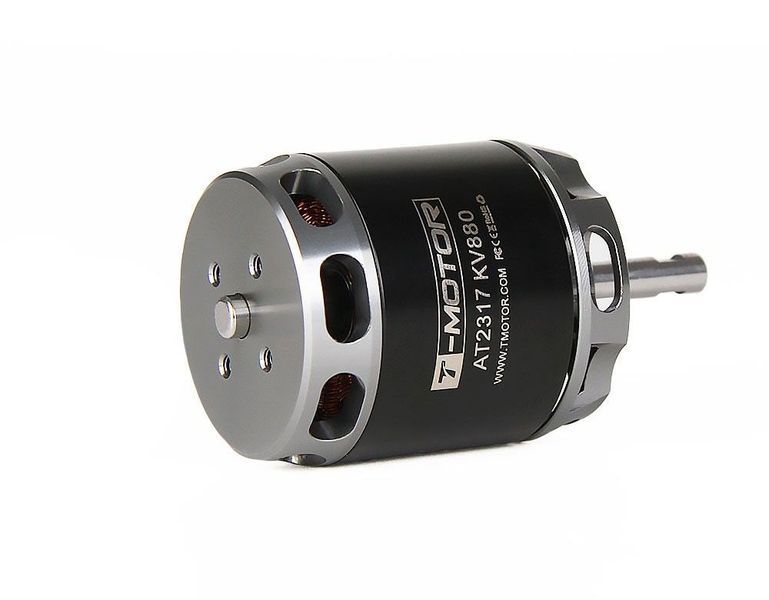 Мотор T-Motor AT2317 KV1250 2-4S 550W для літаків DT1816UA фото