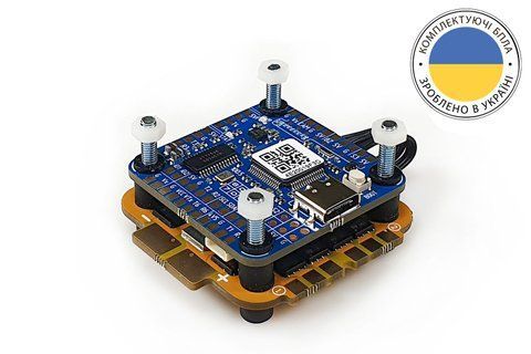 Політний стек Галичина F405 V2 ICM42688P 55A_BLJ 3-6s (контролер та регулятор до квадрокоптеру) DT2226UA фото