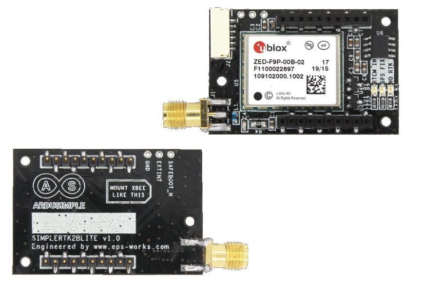 Модуль GPS RTK ArduSimple SimpleRTK2B Lite ZED-F9P DT2847UA фото