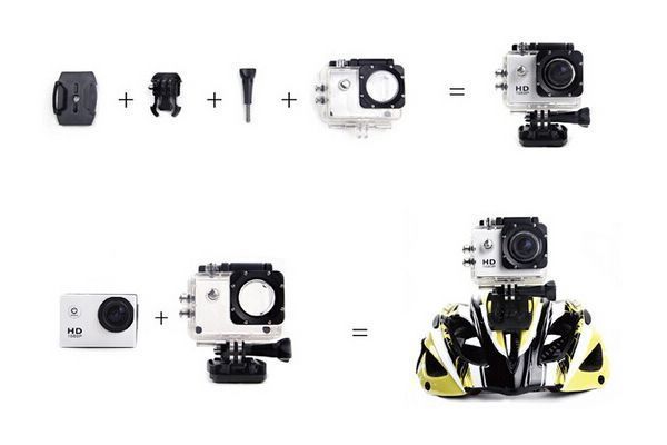Екшн камера SJCam SJ4000 (синій) DT1667UA фото