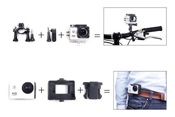 Екшн камера SJCam SJ4000 (синій) DT1667UA фото