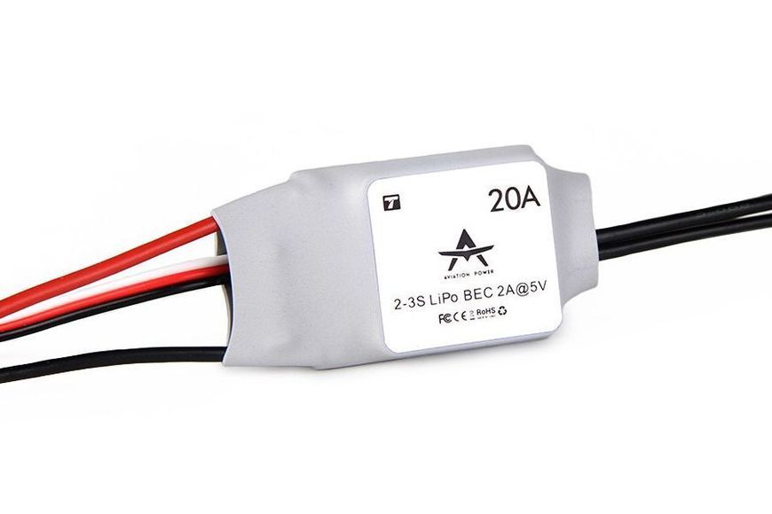 Регулятор ходу T-Motor AT20A 3S для авіамоделей DT2775UA фото