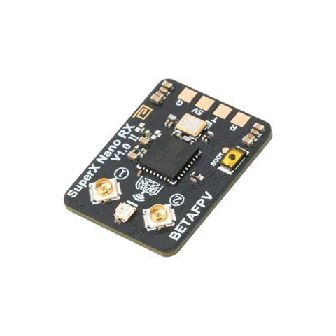 Приймач BetaFPV SuperX ELRS Gemini Xross Nano 2.4ГГц + 915МГц з двома антенами 833 фото