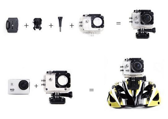 Екшн камера SJCam SJ4000 (чорний) DT1669UA фото