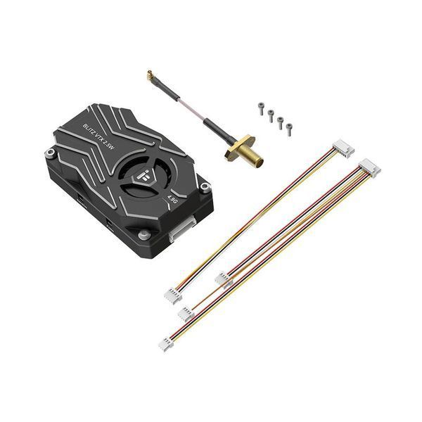 Відеопередавач VTX BLITZ Whoop 4.9GHz 2.5W 8CH + антена Foxeer Lollipop 3 4.9G RHCP 150мм SMA iFlight DT1519UA фото