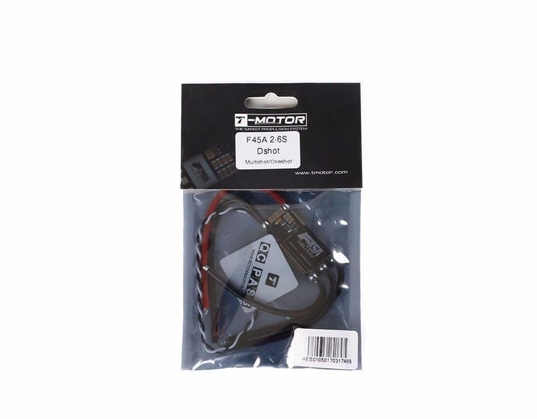 Регулятор T-Motor F45A 2-6S BLHeli-S для крил і мультикоптерів DT2776UA фото