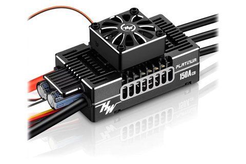 Регулятор ходу HOBBYWING PLATINUM V5.1 150A 3-8S для авіамоделей DT2727UA фото