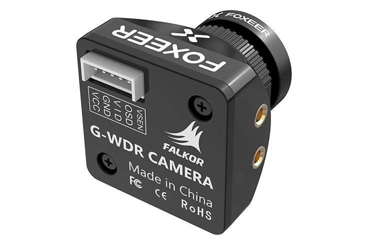 Камера FPV для дрону Foxeer T-Rex Mini 1500TVL M12 L1.7 (чорний) DT1670UA фото
