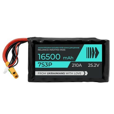 АКБ для коптерів/літаків BTRY 7s3p Reliance (INR21700-RS55) НФ-00009182 фото