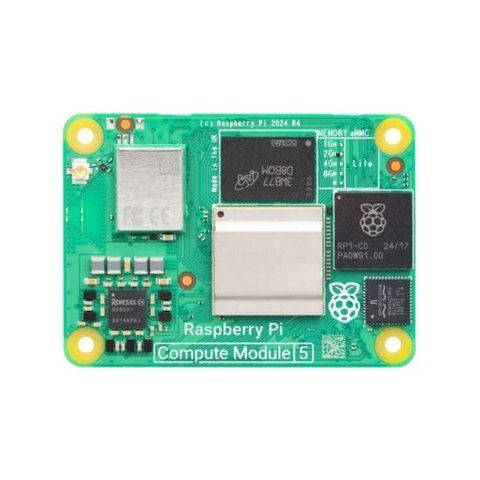 Обчислювальний модуль Pi Compute Module 5 (CM5) 2GB RAM 16GB eMMC Rev5 + WIFI CM5102016 Raspberry DT2678UA фото